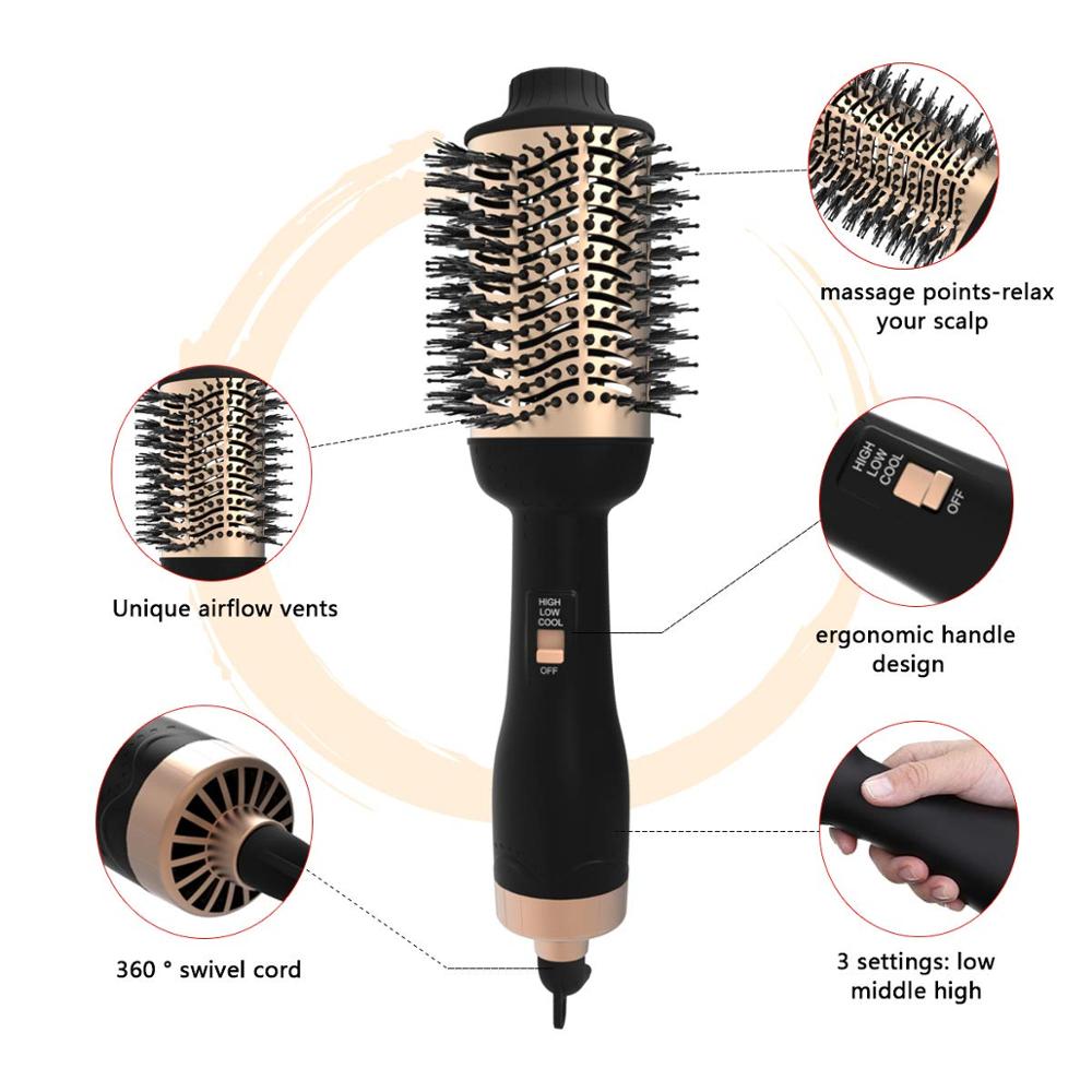 New multifunctional hair dryer comb