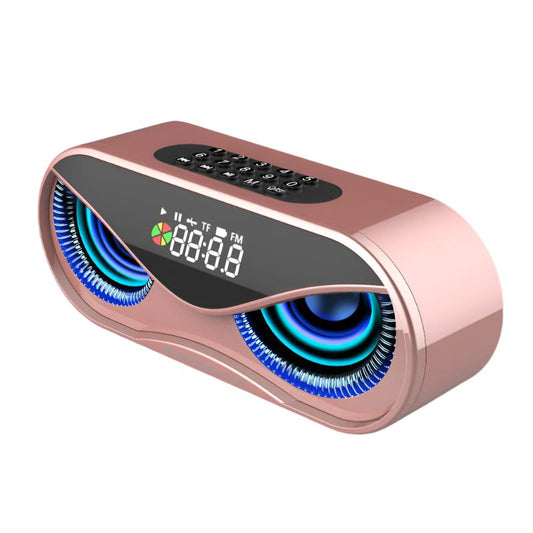 Colorful lights, dual speakers, digital buttons, song, Bluetooth speaker