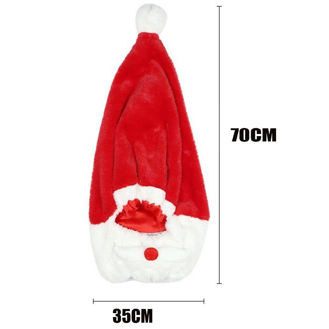 Christmas Motorcycle Helmet Cover Santa Claus DIY Motorbike Helmet Funny Decor